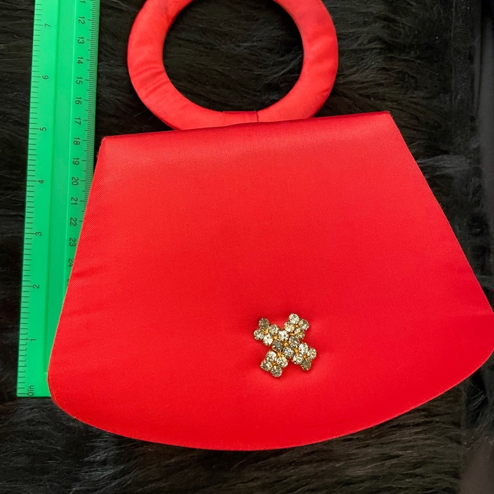 Red Evening Bag - Picture 5 of 10